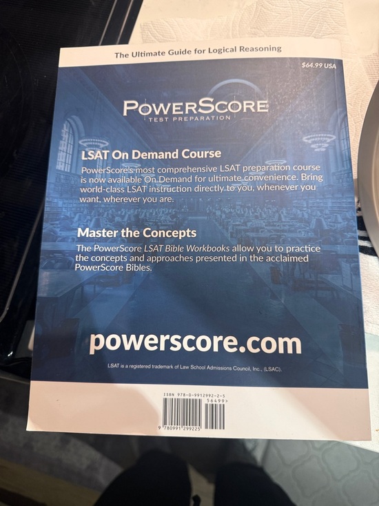 LSAT Logical Reasoning Bible - Blue - Picture 2 of 7